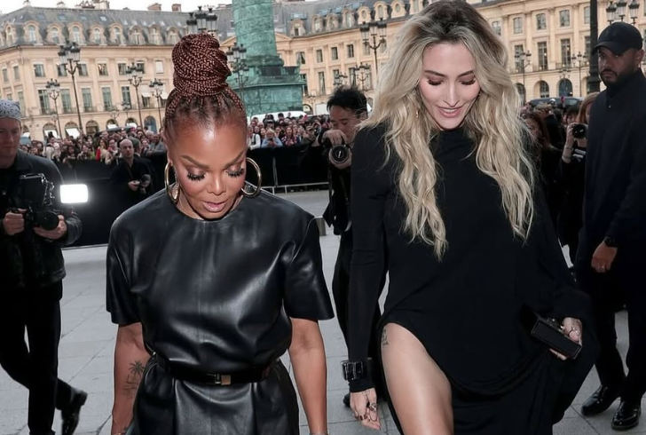 Paris Jackson & Janet Jackson at Paris Fashion Week
